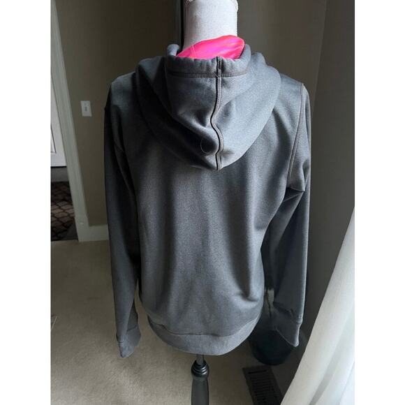 Under Armour ladies gray sweatshirt hoodie size M - Picture 3 of 3